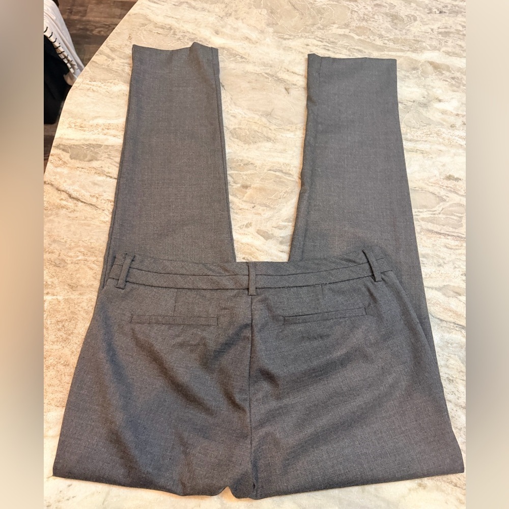 Banana Republic Martin Fit 8R Grey Straight Leg Work Pants - Picture 8 of 9